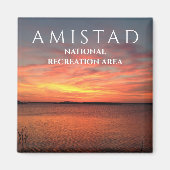 Aimant Coucher de soleil au réservoir Amistad, Amistad NR (Devant)