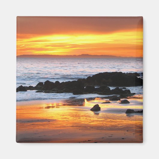 Aimant Coucher de soleil de Catalina (Devant)