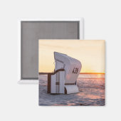 Aimant Coucher de soleil de l'Ostsee (Recto/Verso)