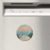 Aimant Coucher de soleil de Monet peinture impressionnist (In Situ (Lave-vaisselle))