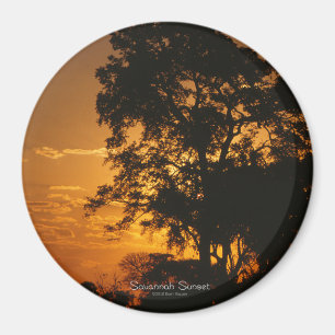 Aimant Coucher de soleil de Savannah