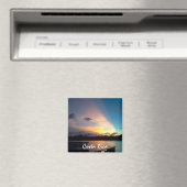 Aimant Coucher de soleil de Tortuguero (In Situ (Lave-vaisselle))