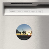 Aimant Coucher de soleil de Venice Beach (In Situ (Lave-vaisselle))