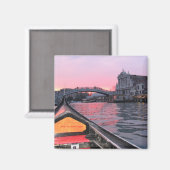 Aimant Coucher de soleil de Venise (Recto/Verso)