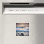 Aimant Coucher de soleil délicat sur la plage (In Situ (Lave-vaisselle))
