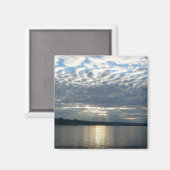 Aimant Coucher de soleil en Colombie-Britannique (Recto/Verso)