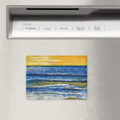 Aimant - Coucher de soleil et vagues marines (In Situ (Lave-vaisselle))