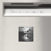 Aimant Coucher de soleil noir - Étude sur l'aimant monoch (In Situ (Lave-vaisselle))