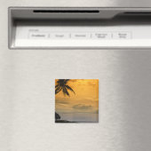 Aimant Coucher de soleil sur la plage (In Situ (Lave-vaisselle))