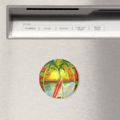 Aimant coucher de soleil sur la plage de Noël (In Situ (Lave-vaisselle))