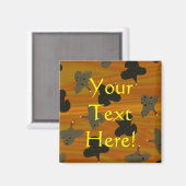 Aimant Coucher de soleil sur la Turquie (Recto/Verso)