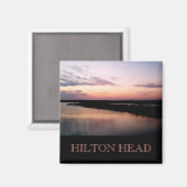 Aimant Coucher de soleil sur l'aimant de Broad Creek (Recto/Verso)