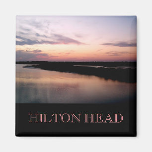 Aimant Coucher de soleil sur l'aimant de Broad Creek