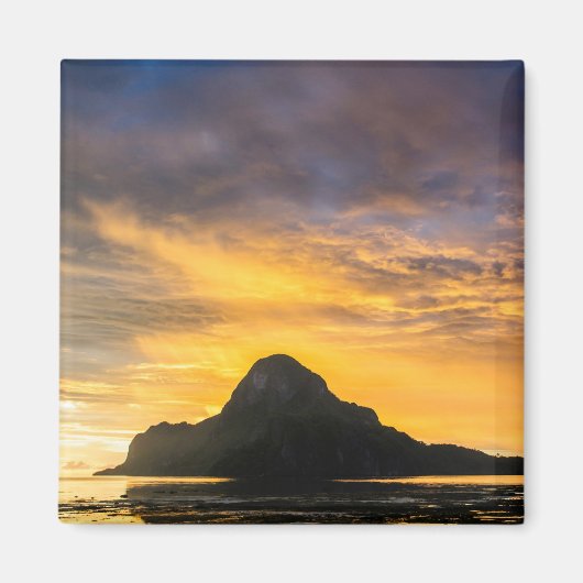 Aimant Coucher de soleil sur l'archipel de Bacuit (Devant)
