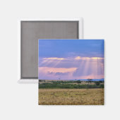 Aimant Coucher de soleil sur le Masai Mara. (Recto/Verso)
