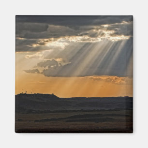 Aimant Coucher de soleil sur le Masai Mara.