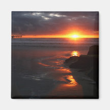Coucher de soleil sur Ocean Beach