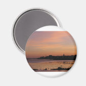 Aimant Coucher de soleil sur Salthill (Recto/Verso)