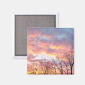 Aimant Coucher du soleil (Recto/Verso)