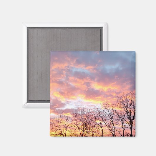 Aimant Coucher du soleil (Recto/Verso)