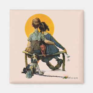 Aimant Coucher du soleil