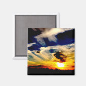 Aimant Coucher du soleil (Recto/Verso)