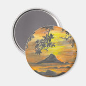 Aimant Coucher du soleil (Recto/Verso)