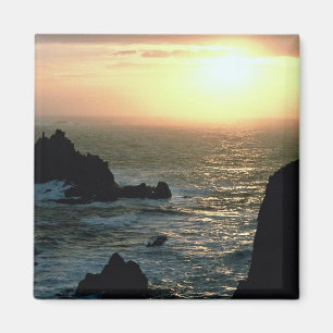 Aimant Coucher du soleil au Land's End chez la Riviera