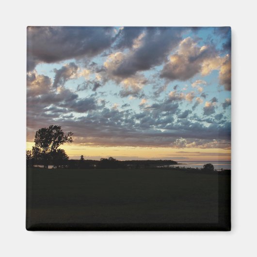 Aimant Coucher du soleil au parc provincial d'île de (Devant)