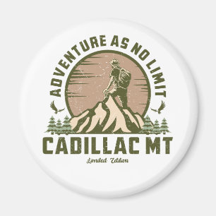 Aimant Coucher du soleil de randonnée de montagne de Cadi