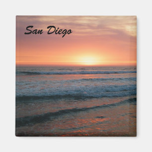 Aimant Coucher du soleil de San Diego