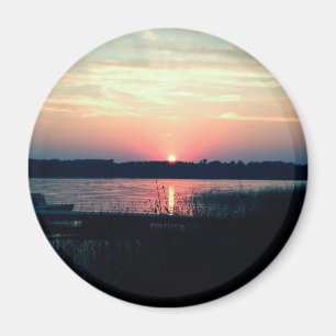 Aimant Coucher du soleil du nord du Minnesota