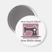 Aimant Coudre Beaucoup De Tissu (Recto/Verso)