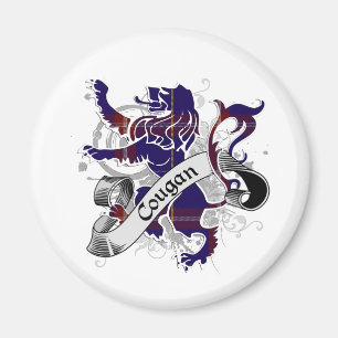 Aimant Cougan Tartan Lion