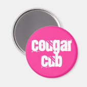 Aimant Cougar Cub (Recto/Verso)