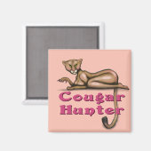 Aimant Cougar Hunter (Recto/Verso)