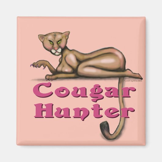 Aimant Cougar Hunter (Devant)