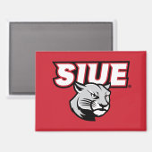 Aimant Cougars de SIUE (Recto/Verso)