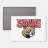 Aimant Cougars de SIUE (Recto/Verso)