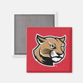 Aimant Cougars de SIUE (Recto/Verso)