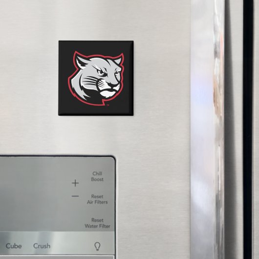 Aimant Cougars de SIUE (In situ (réfrigérateur))