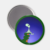 Aimant Couleur Alien (Recto/Verso)