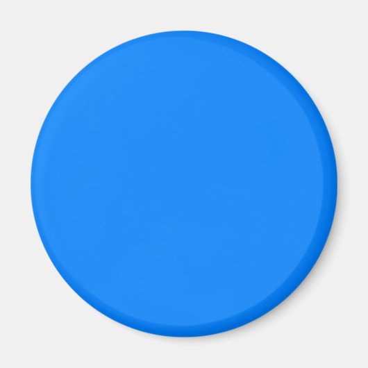 Aimant Couleur Azure Blue 0080FF - Option pour ajouter un (Devant)