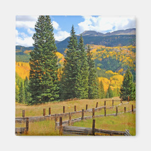 Aimant Couleur d'automne dans la campagne