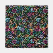 Aimant Couleur de la vie (Devant)