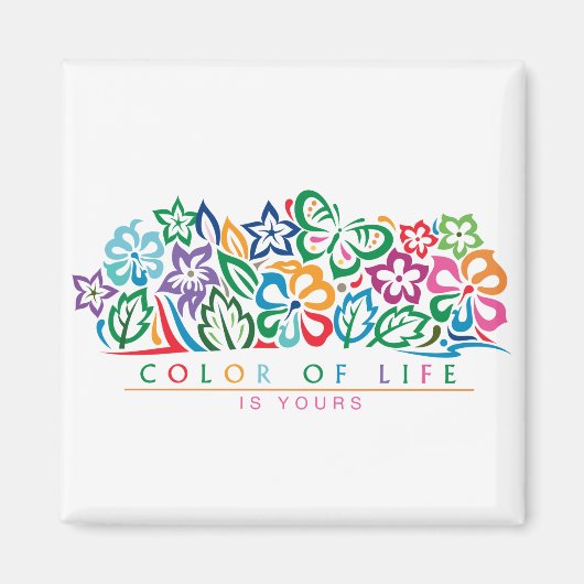 Aimant COULEUR_de_vie (Devant)