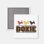 Aimant COULEUR DOXIE-Word (Recto/Verso)