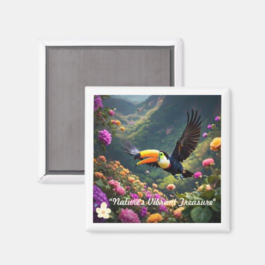 Aimant "Couleur exotique" (Recto/Verso)