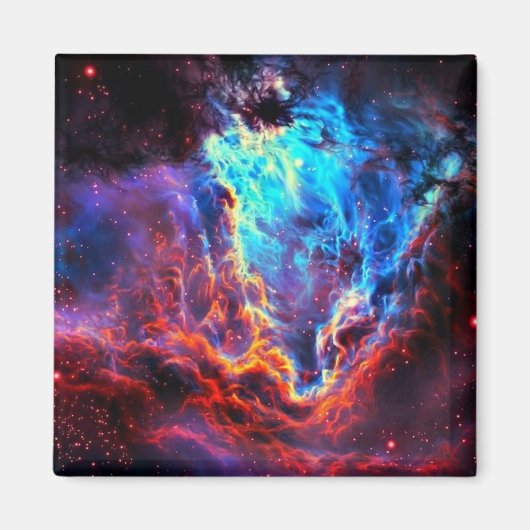 Aimant Couleur impressionnante Composite Star Nebula (Devant)