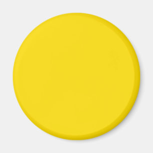 Aimant Couleur jaune arrondi